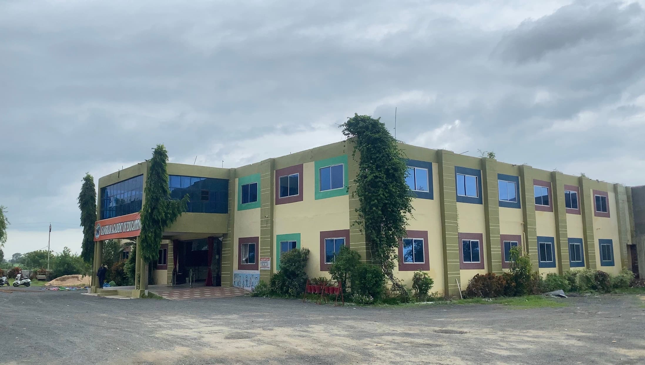 Sanskar Academy of Education school building in Rehti